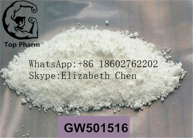 99,9% purezza GW-501516 Cardarine   CAS: 317318-70-0 culturismo   Polvere liofilizzata sciolta bianca.