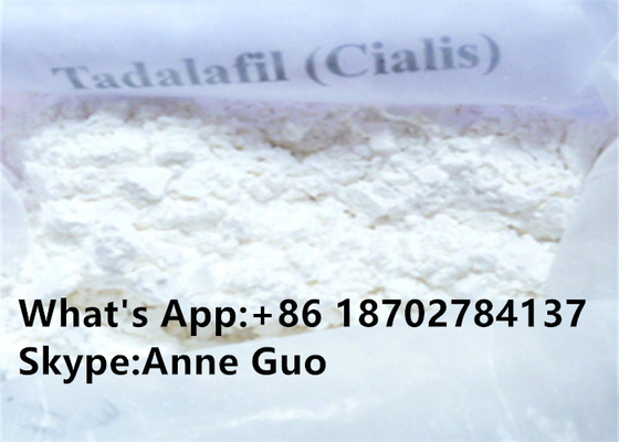 Polvere maschio di Tadalafil di purezza degli steroidi 99% di potenziamento di CAS 171596-29-5