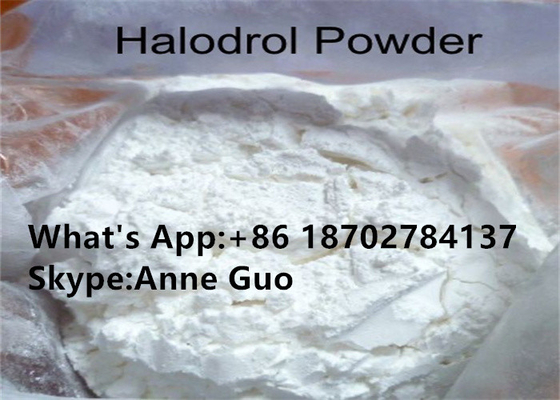 Polvere cruda steroide CAS 2446-23-2 di Halodrol di purezza di 99% per la massa del muscolo di culturismo